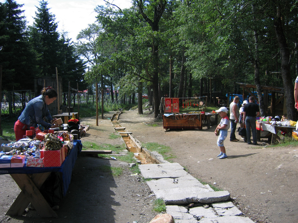 Аршан, Тункинская долина, Бурятия. Июль 2009