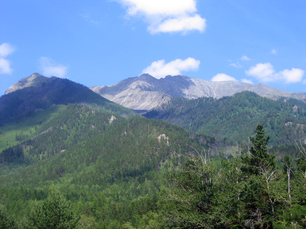Аршан, Тункинская долина, Бурятия. Июль 2009