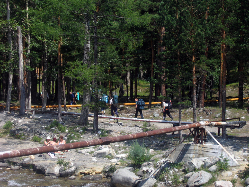 Аршан, Тункинская долина, Бурятия. Июль 2009