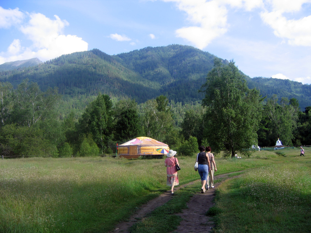 Аршан, Тункинская долина, Бурятия. Июль 2009