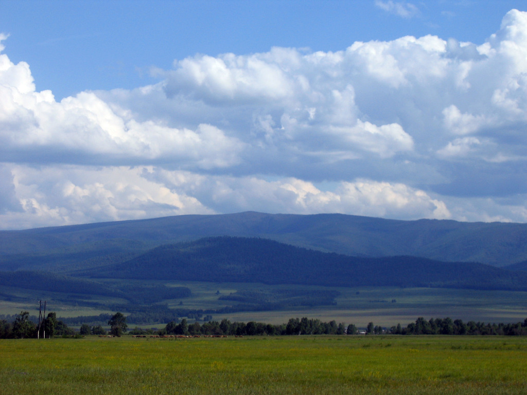 Аршан, Тункинская долина, Бурятия. Июль 2009