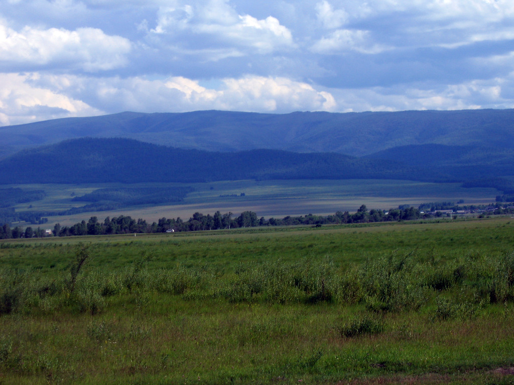 Аршан, Тункинская долина, Бурятия. Июль 2009