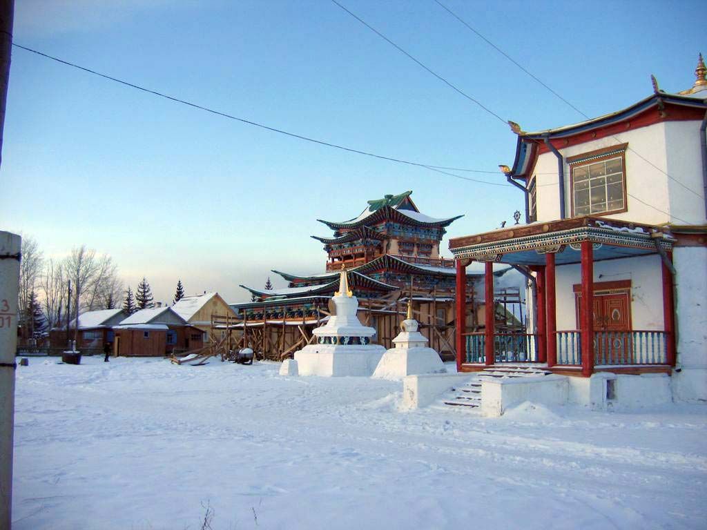 Иволгинский дацан. Январь 2006