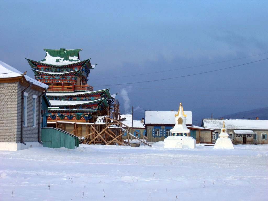 Иволгинский дацан. Январь 2006