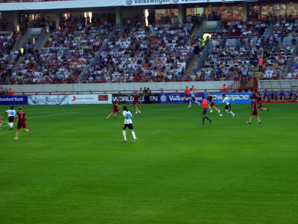 Футбол. Россия - Аргентина. Август 2009