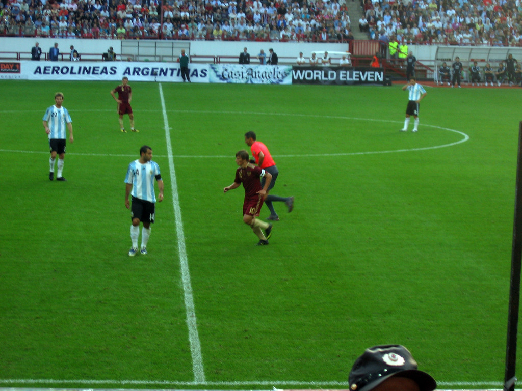 Футбол. Россия - Аргентина. Август 2009