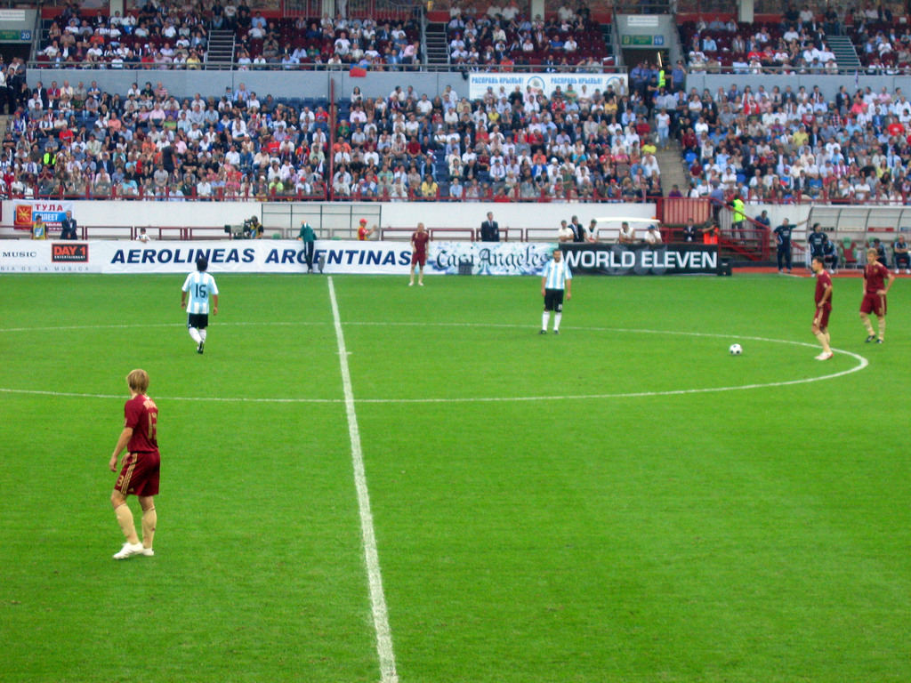 Футбол. Россия - Аргентина. Август 2009