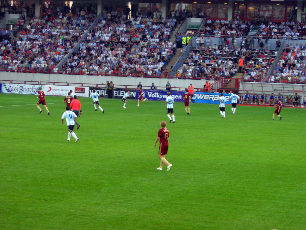 Футбол. Россия - Аргентина. Август 2009