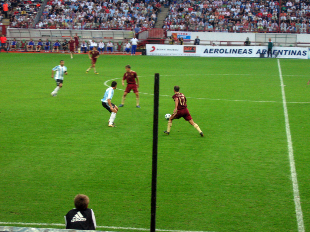 Футбол. Россия - Аргентина. Август 2009