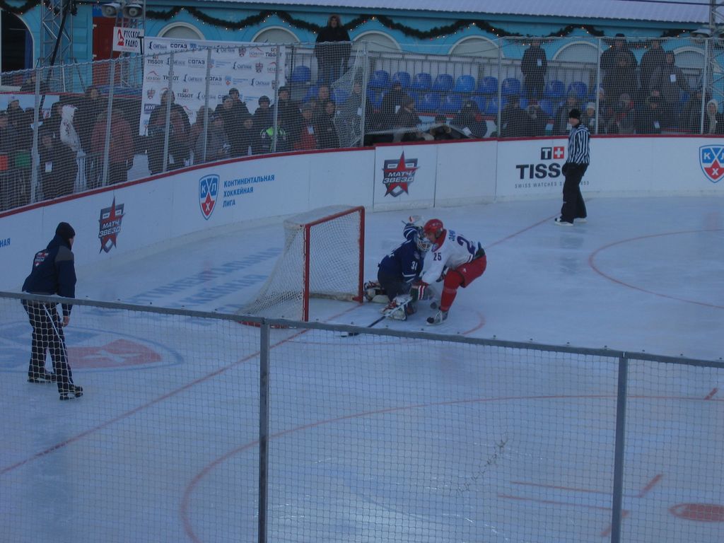 Матч звёзд КХЛ на Красной площади