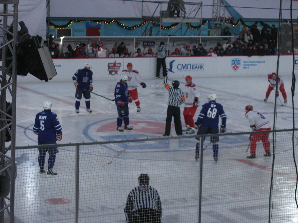 Матч звёзд КХЛ на Красной площади