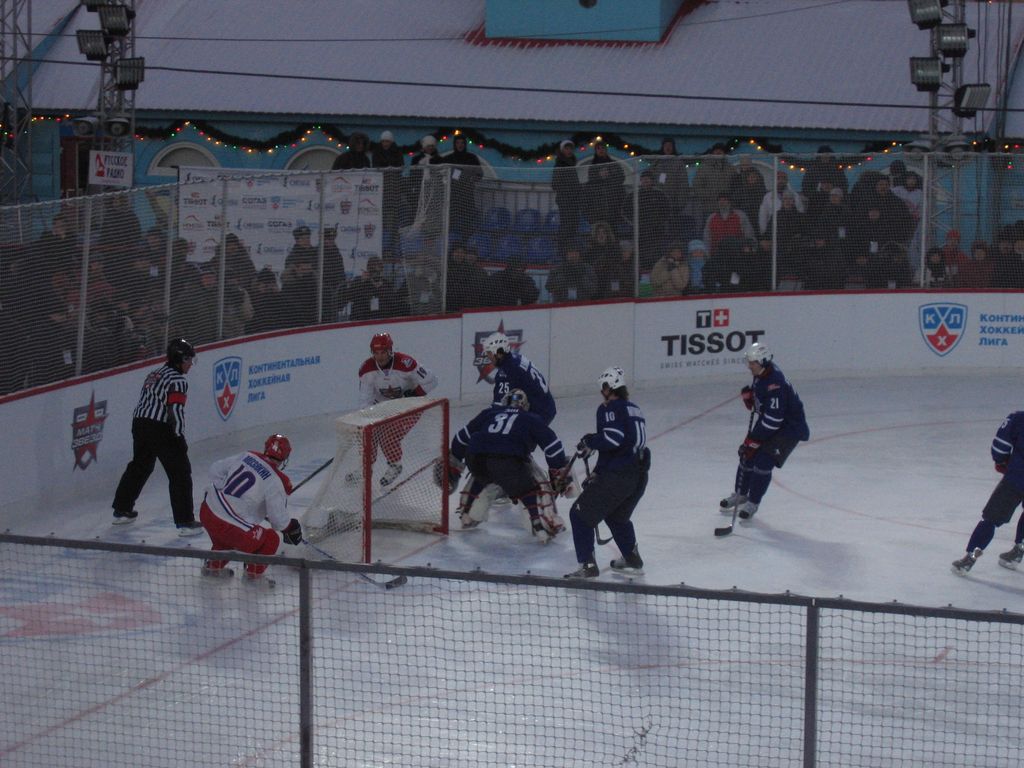 Матч звёзд КХЛ на Красной площади