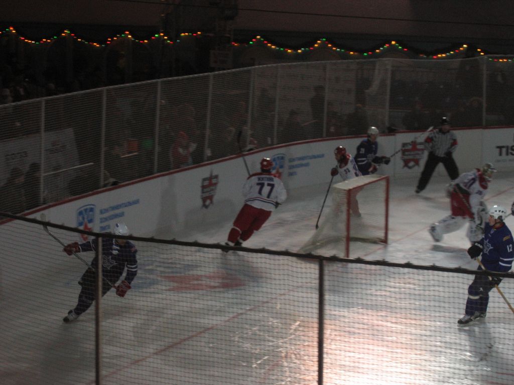 Матч звёзд КХЛ на Красной площади