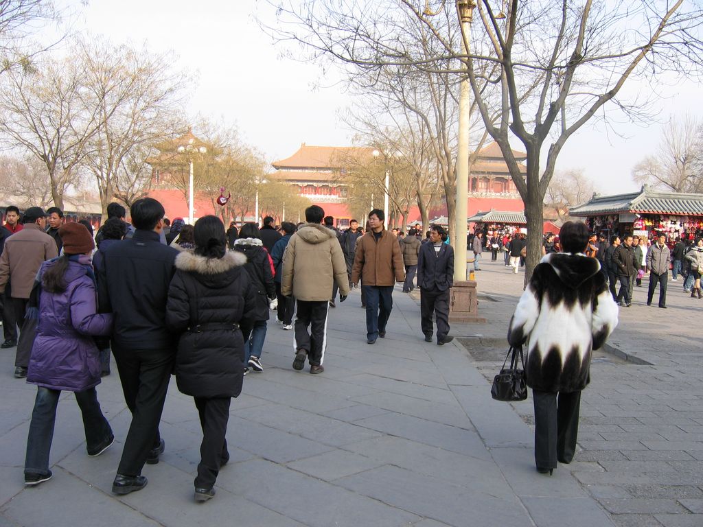 Пекин. Площадь Тяньаньмэнь