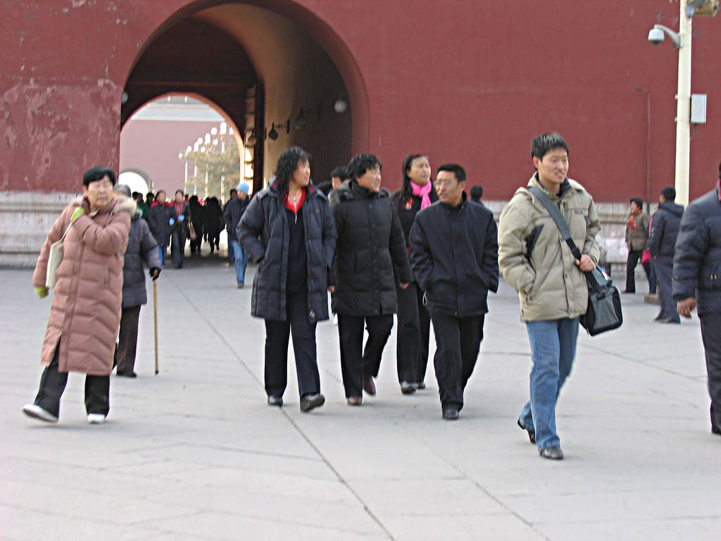 Пекин. Площадь Тяньаньмэнь