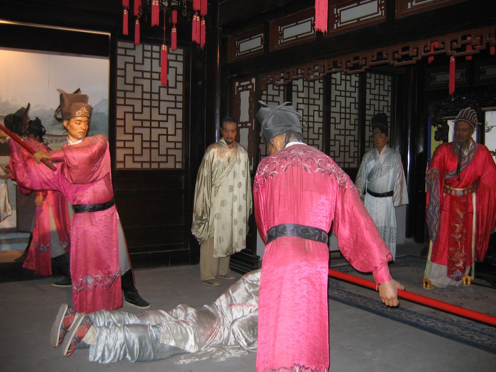 Пекин. Музей восковых фигур императоров династии Мин