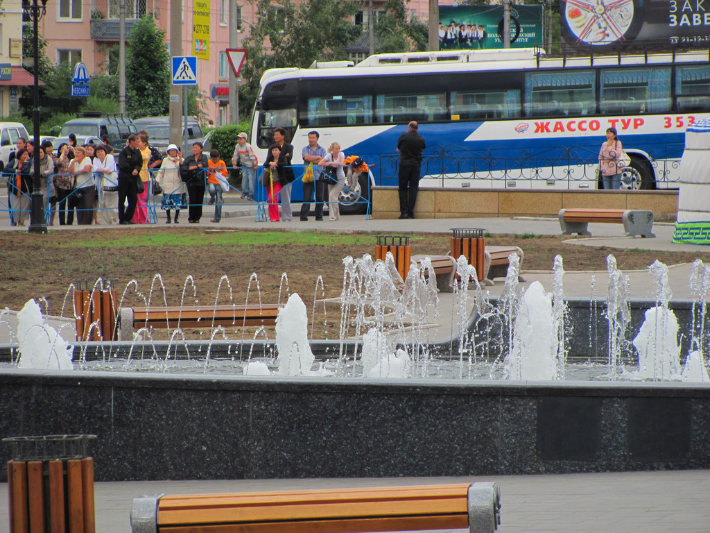 Встреча конного перехода конвента монголов мира