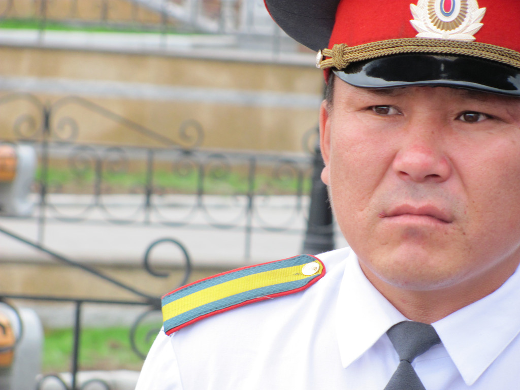 Встреча конного перехода конвента монголов мира