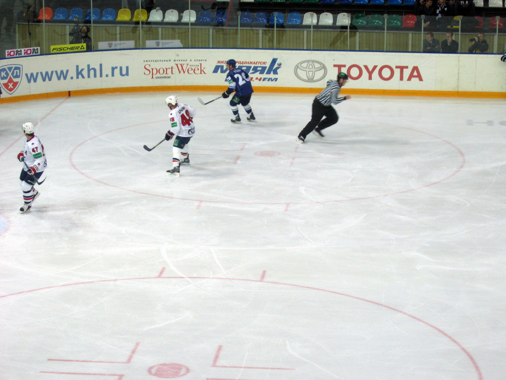 Хоккей. Динамо Москва - СКА. 15.10.09