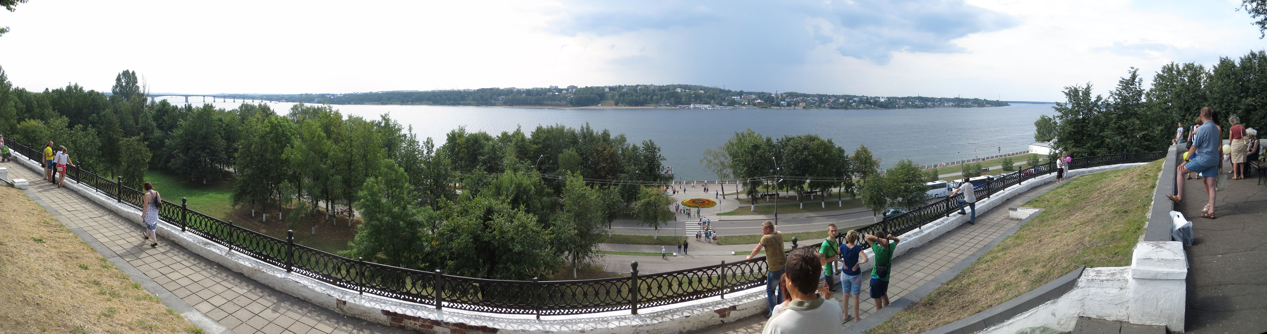 Панорамы Волги