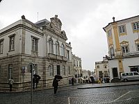 Фотографии Португалии. Эвора - винный дом Fonseca - статуя Христа. Январь 2014