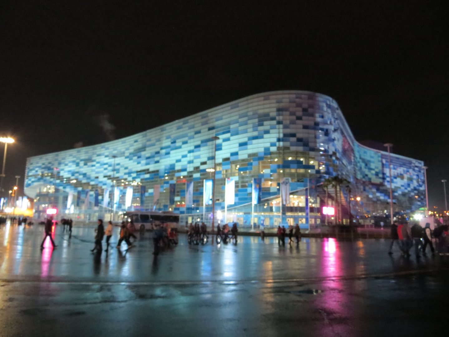 Олимпиада в Сочи. Февраль 2014. Прибрежный кластер