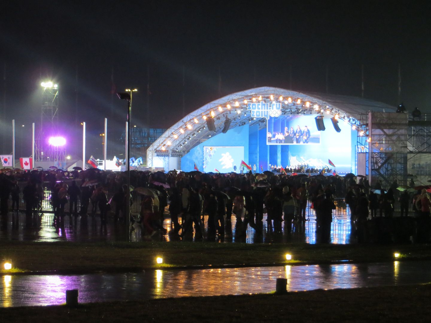 Олимпиада в Сочи. Февраль 2014. Прибрежный кластер