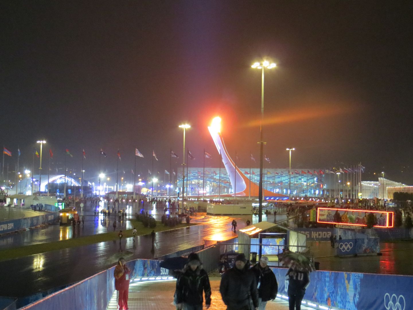 Олимпиада в Сочи. Февраль 2014. Прибрежный кластер