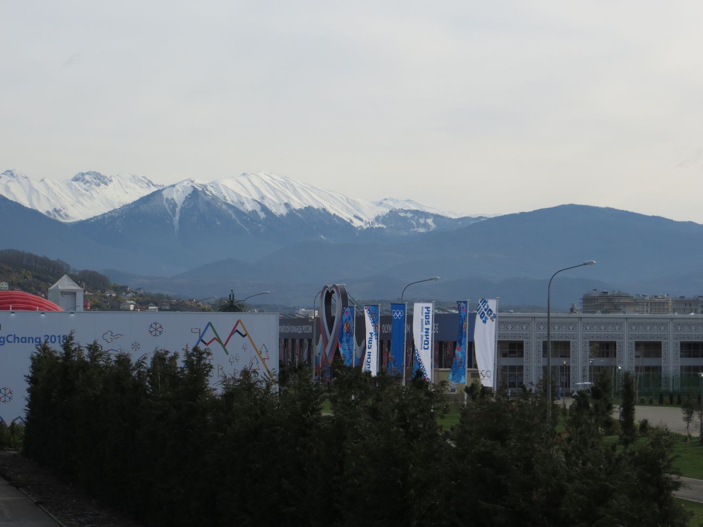 Олимпиада в Сочи. Февраль 2014. Прибрежный кластер