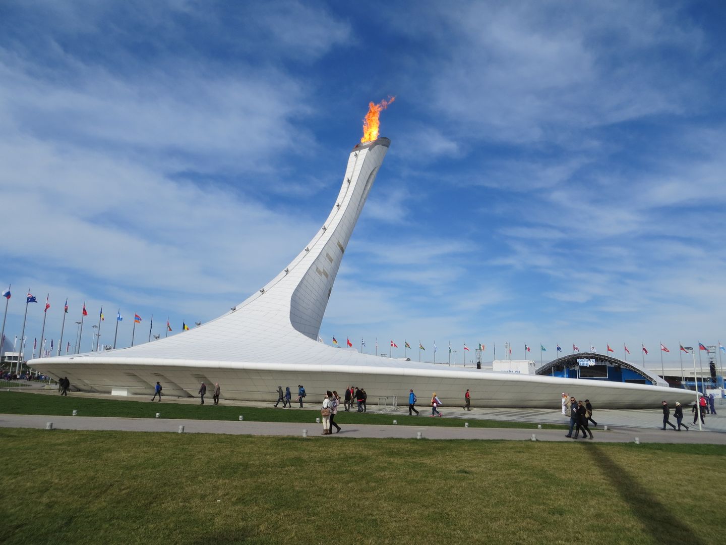 Олимпиада в Сочи. Февраль 2014. Прибрежный кластер