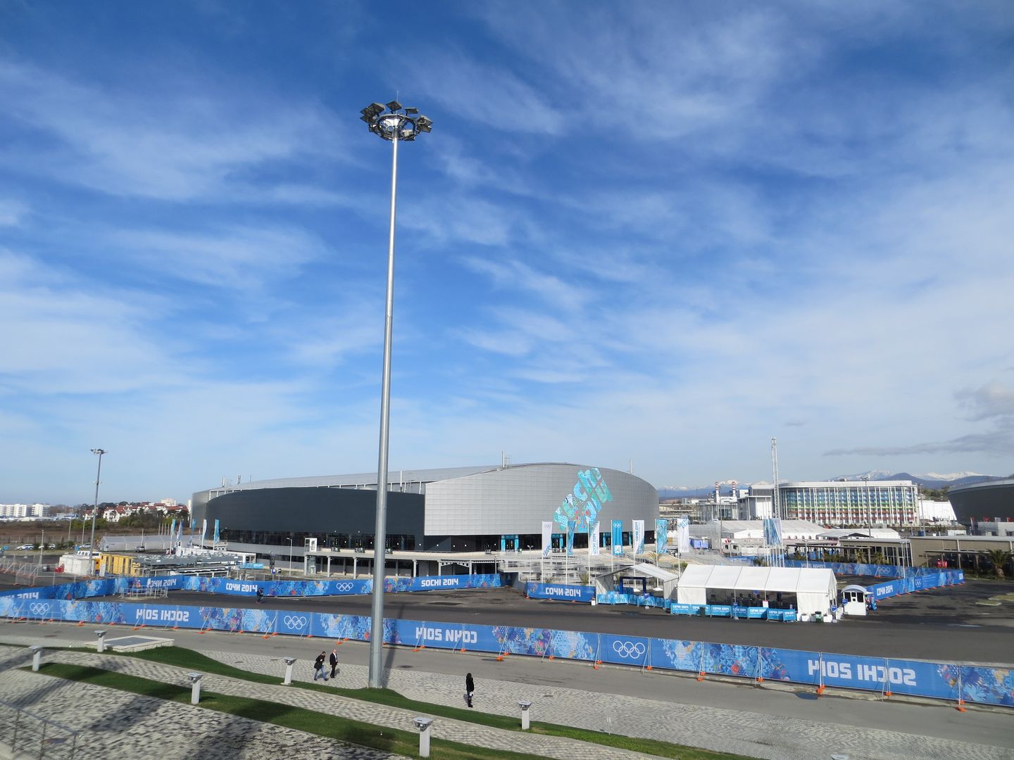 Олимпиада в Сочи. Февраль 2014. Прибрежный кластер