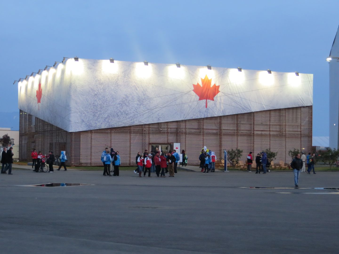 Олимпиада в Сочи. Февраль 2014. Прибрежный кластер