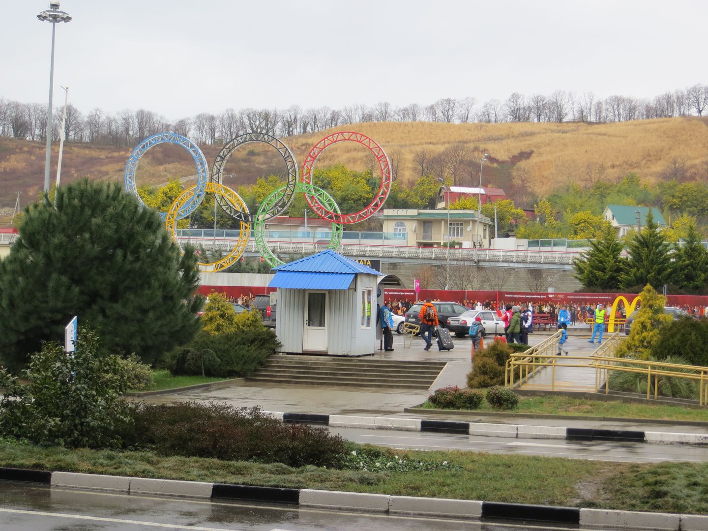Олимпиада в Сочи. Февраль 2014. Сочи, Адлер, Агурское ущелье, гора Ахун