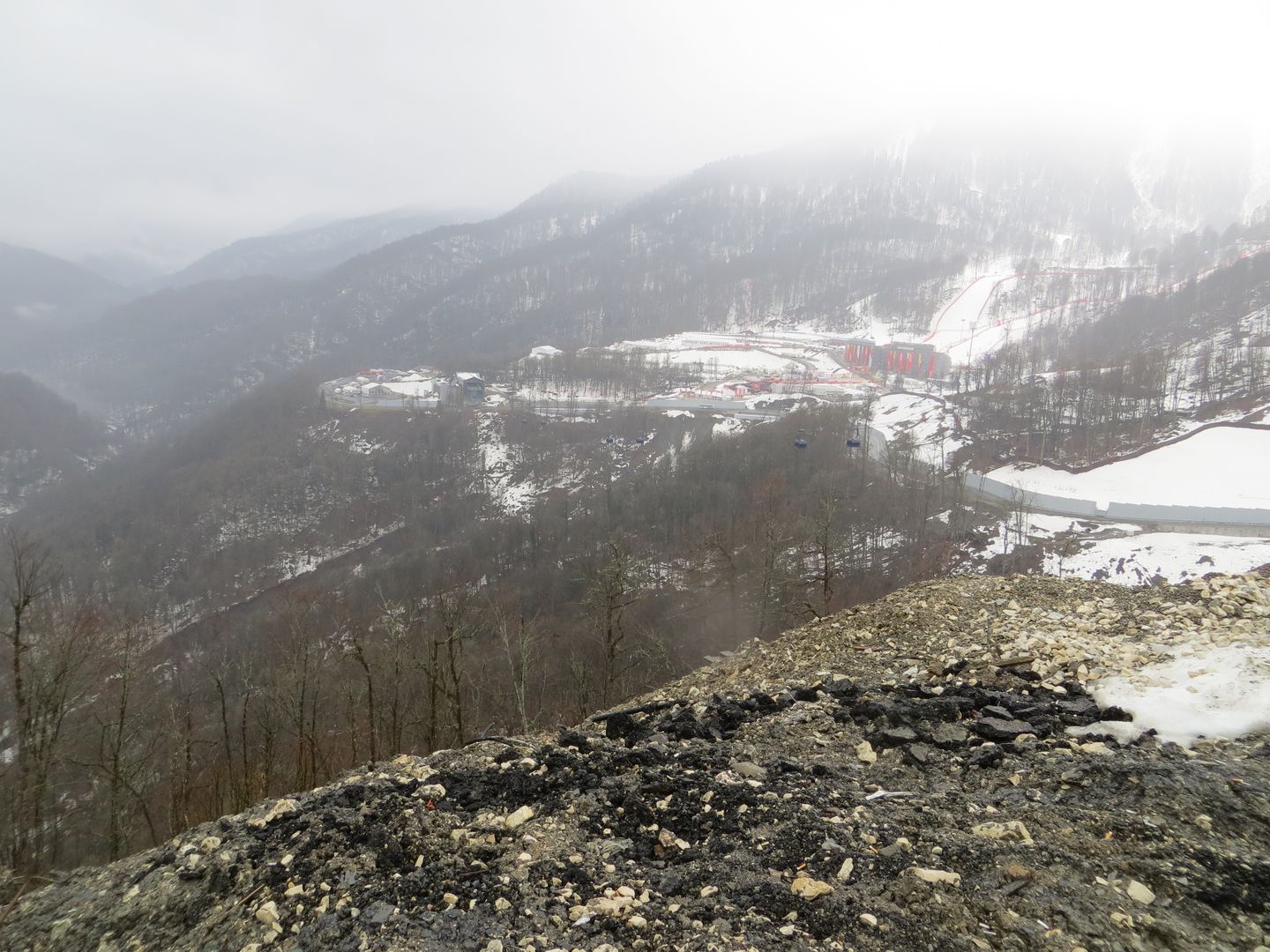 Олимпиада в Сочи. Февраль 2014. Горный кластер