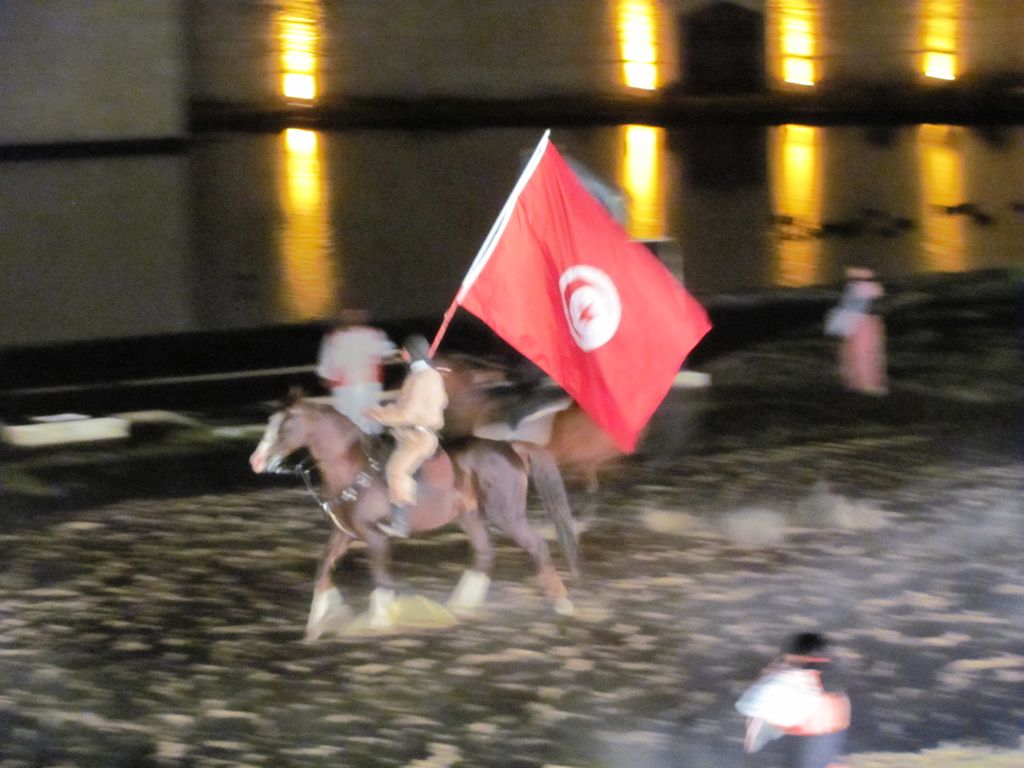 Тунис. Этнографическое шоу. Январь 2011