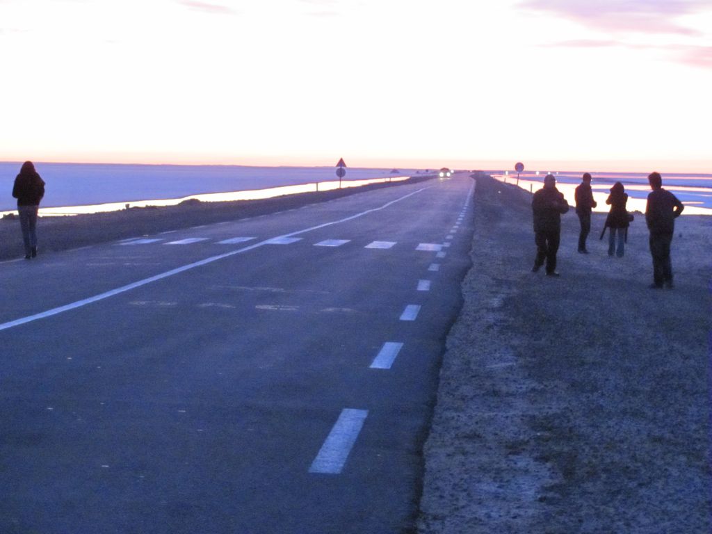 Тунис. Солёные озера. Январь 2011