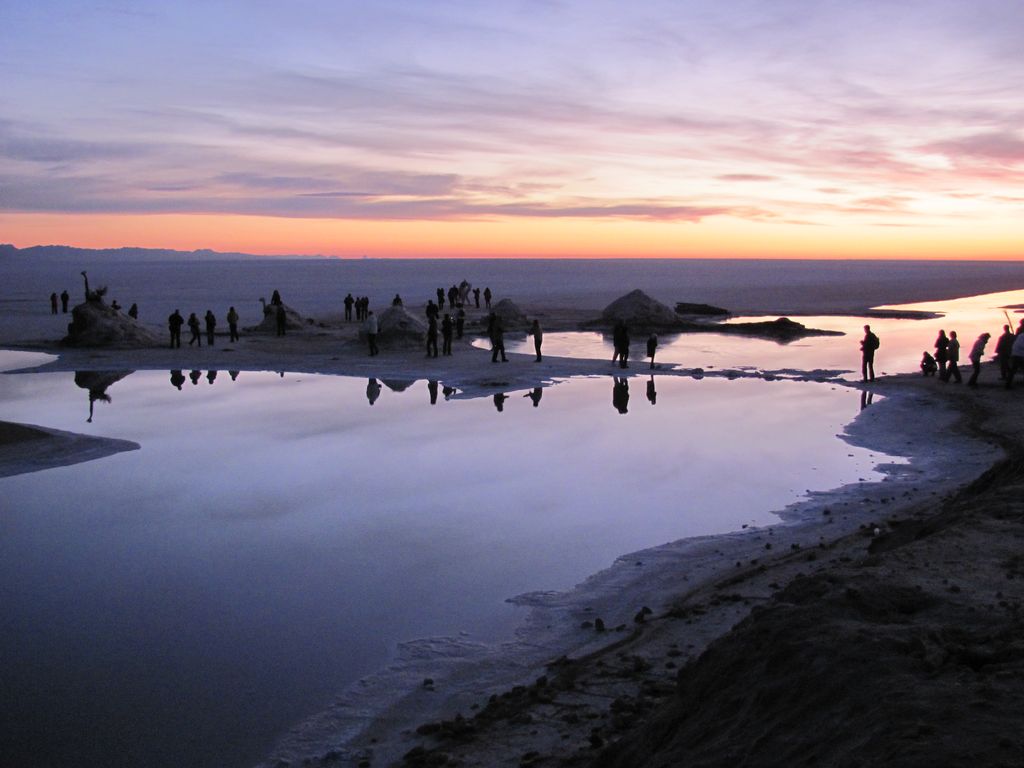 Тунис. Солёные озера. Январь 2011